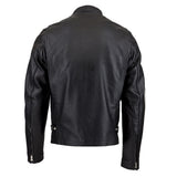 Black Men's Leather Royal jacket