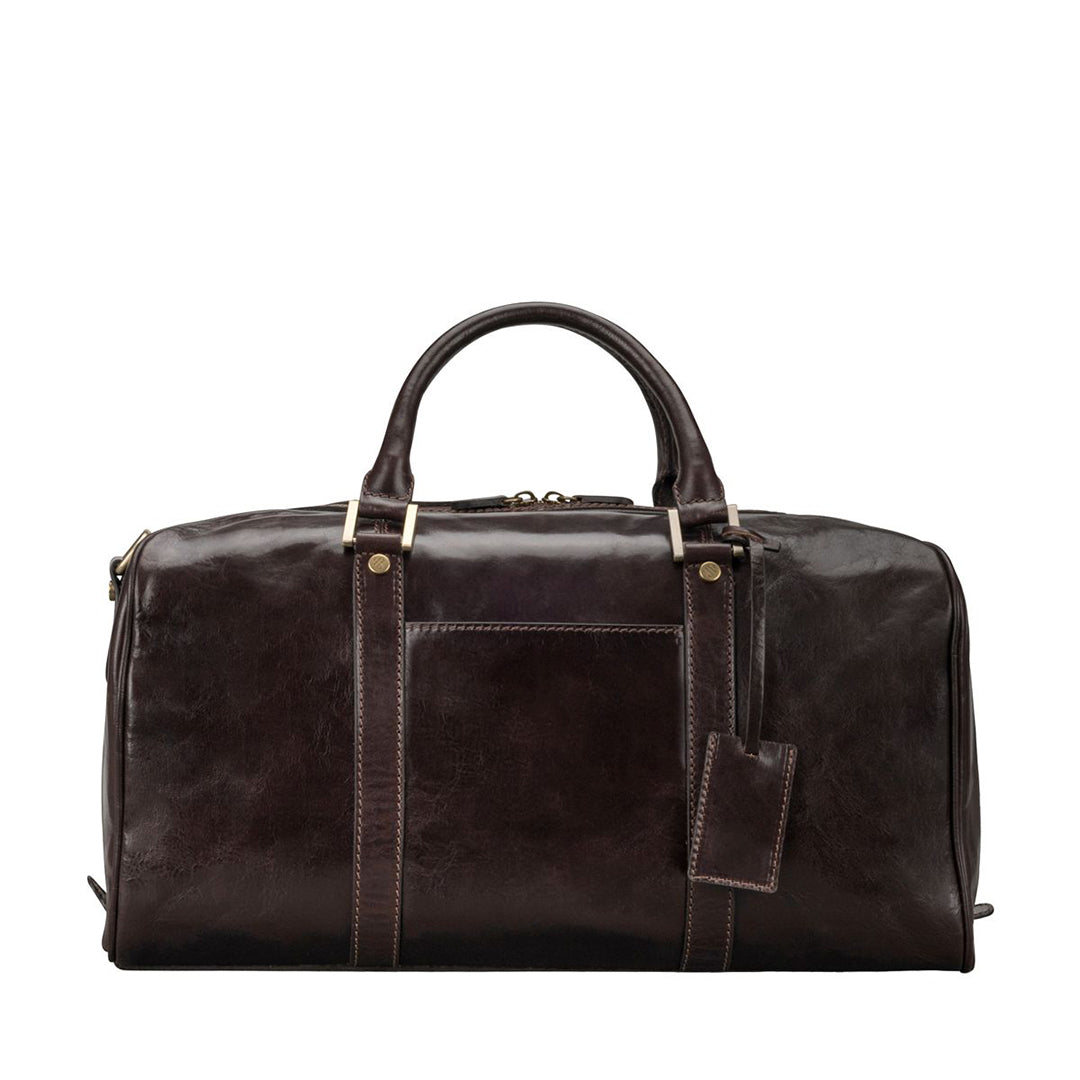 The Wanderer Handmade Small Genuine Leather Duffel Bag