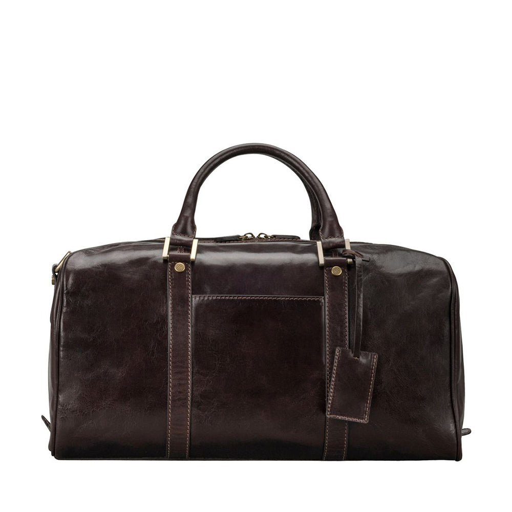 The Wanderer Handmade Small Genuine Leather Duffel Bag