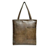 Leon Handmade Genuine Leather Tote Bag