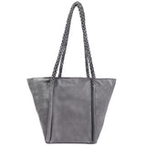 Wander Handmade Genuine Leather Tote Bag Gray