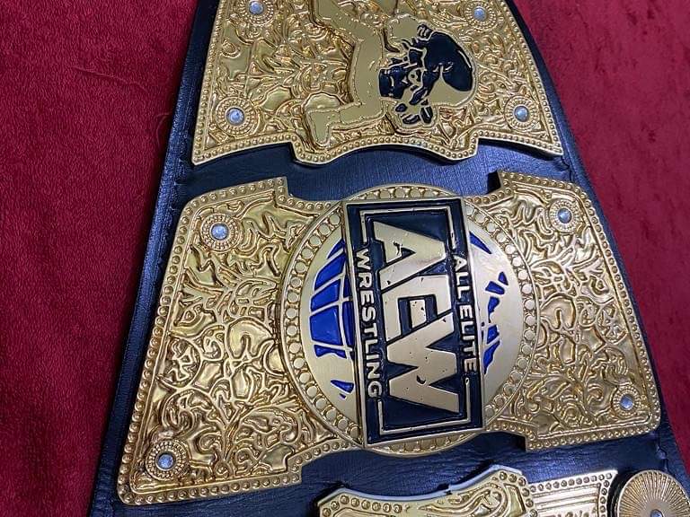 AEW All Atlantic Wrestling Championship Title Belt Replica