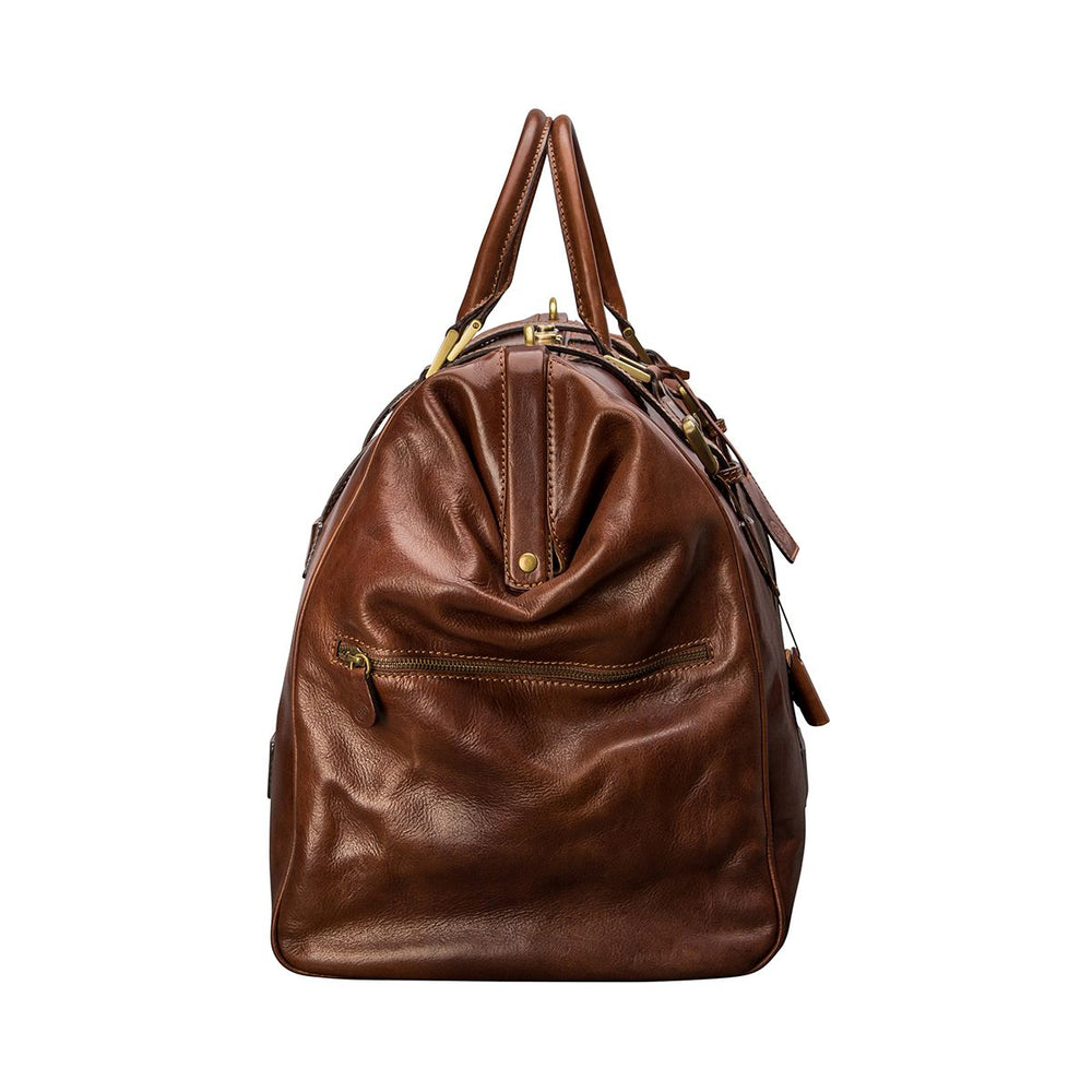 The Journey Handmade Large Genuine Leather Gladstone Bag
