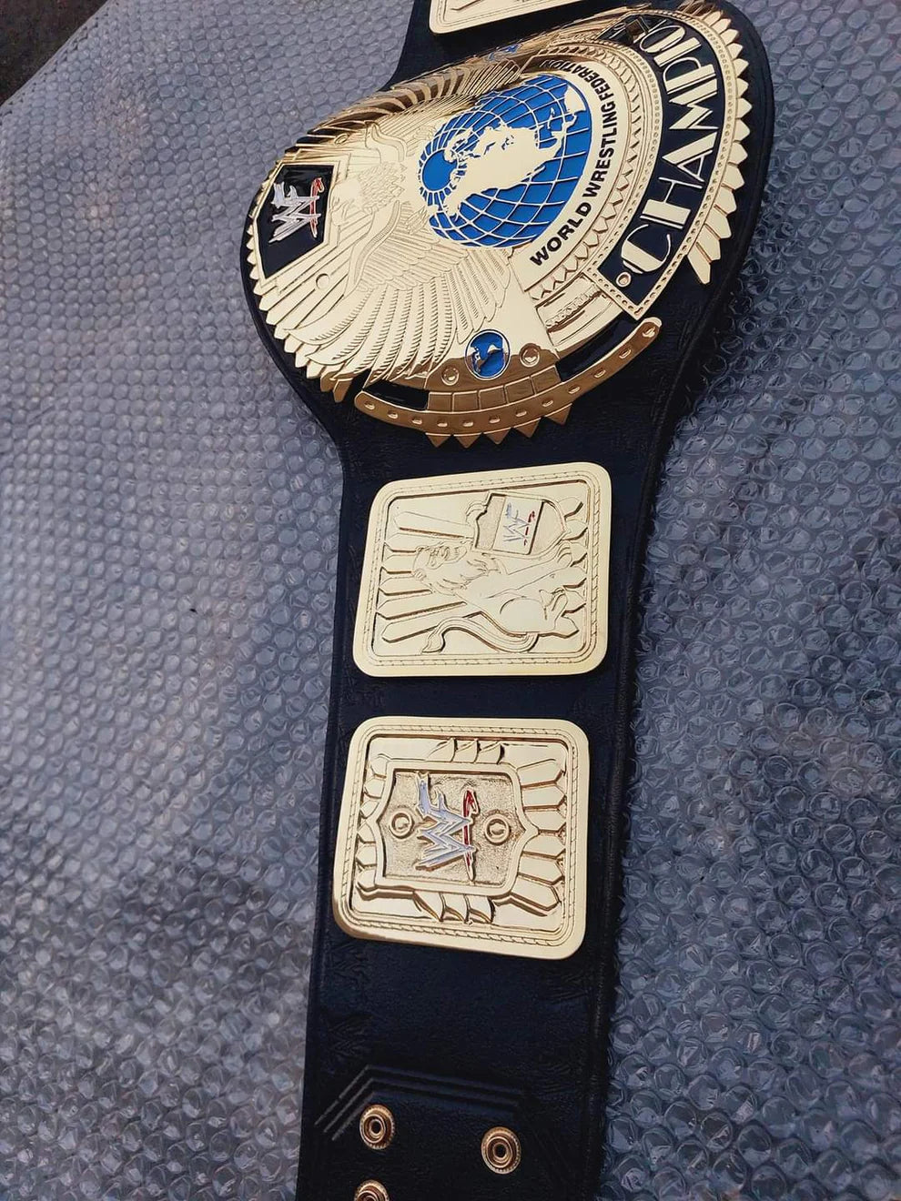WWF Big Eagle Championship Replica Title Belt