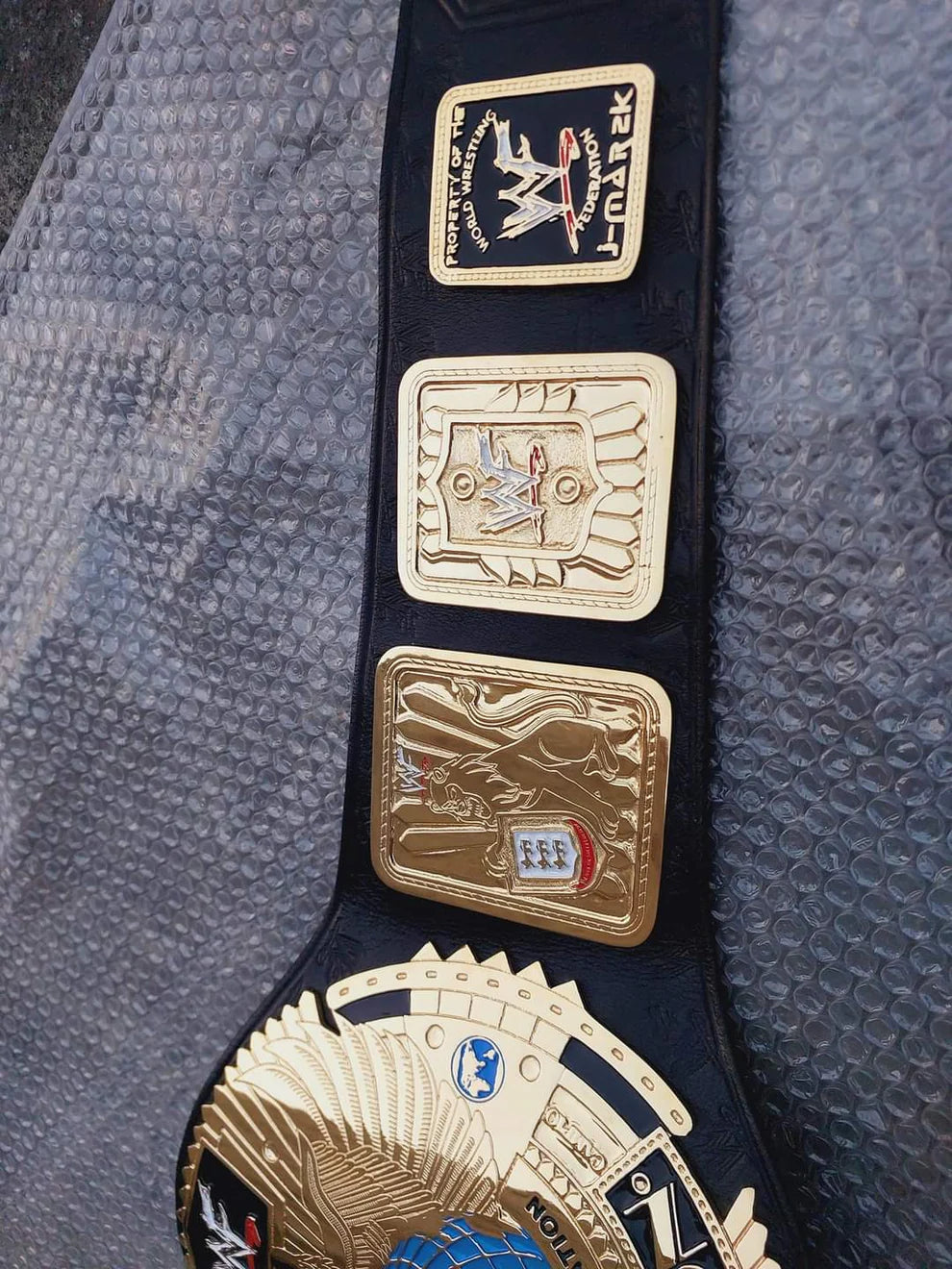 WWF Big Eagle Championship Replica Title Belt