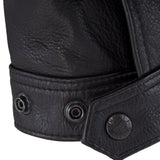 Men’s Leather Rebel Jacket – Leather Biker Jacket with Full-Grain Cowhide