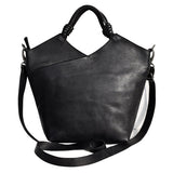 Nash Handmade Genuine Leather Crossbody Bag black
