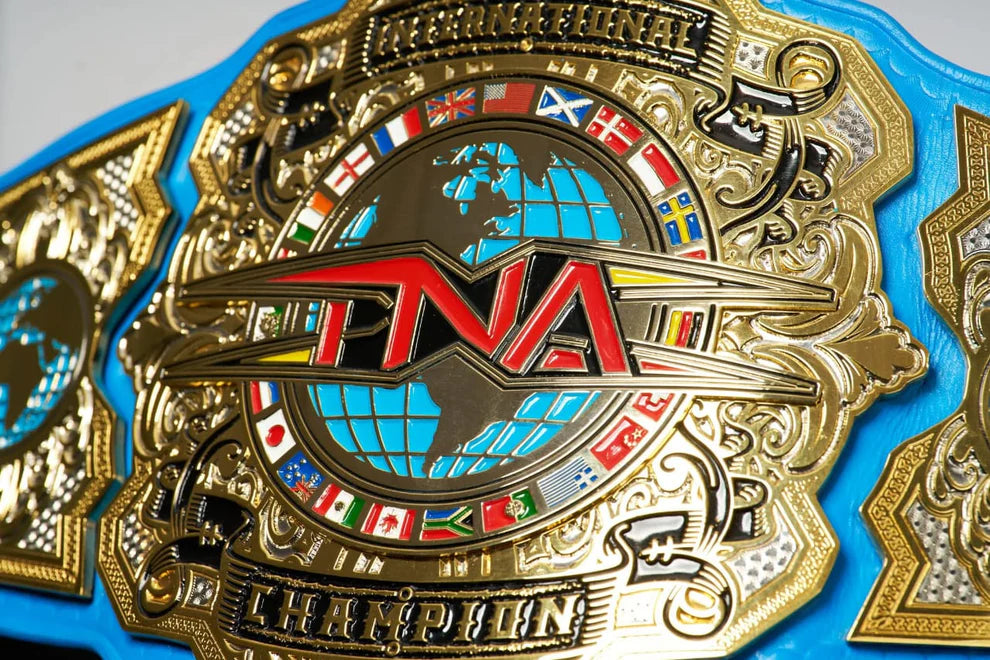 New TNA International Championship Replica Title Belt